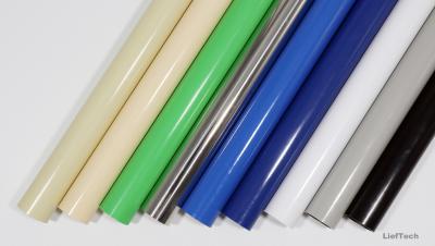 China four meters PE Coated Steel Pipe 1.2mm Plastic Coated Steel Tube for sale