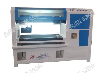 Китай Автомат для резки лазера Гальво ткани одежды, гравировальный станок лазера СО2 наивысшей мощности продается