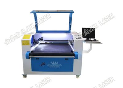 China Embroidered Beaded Lace Laser Cutting Machine Automatically Feeding Cutting for sale