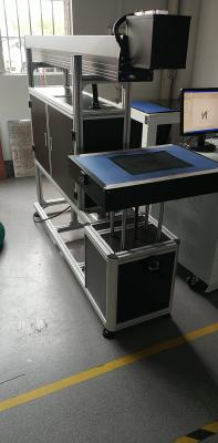 China Plastic Cloth CO2 Galvo Laser Machine With Glass Tube 200 X 200mm Working Area for sale