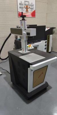 China 20w CNC Desktop Fiber Laser Machine With Computer Display JHX - 200200G for sale