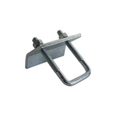 China Metal Heavy Duty Beam Clamps Stamping Parts Carbon Steel Q235 Lifting for sale