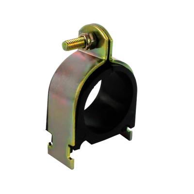 China Metal Galvanised Saddle Clamp For Water Line 165 To 171mm Full Range Strut Channel 6 Inch for sale