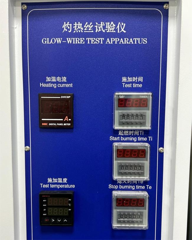 IEC60335 Glow Wire Flammability Hot Wire Chamber for Electronic Components