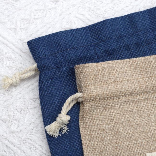 Multiple jute bags displayed together showing consistent quality