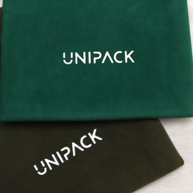 Premium jewelry dust bag product display
