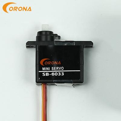 China Car Rc Servo Motor Controller Digital For Robot Boat Helicopter Corona SB6033 for sale