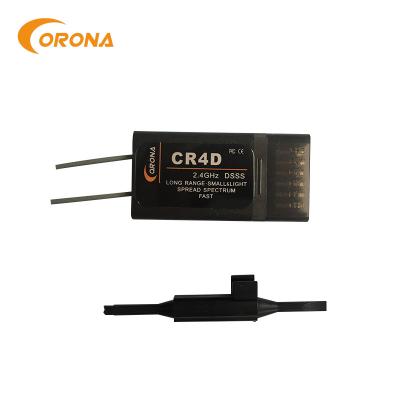 China 2.4 Ghz 4 Channel Transmitter And Receiver Rc Corona CR4D for sale