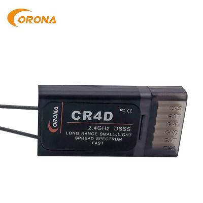 China 4 Channel 2.4g DSSS Rc Helicopter Receiver Corona Cr4d Receiver for sale