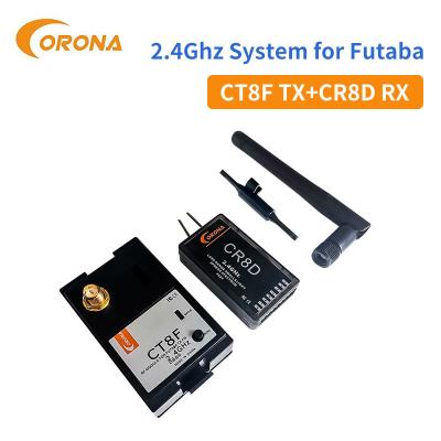 China Corona Dsss Receiver 8 Channel Rc Transmitter And Receiver Corona CR8D CT8F Set for sale