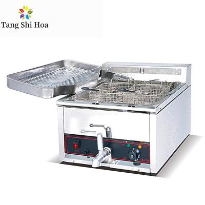 China 17L Electric Food Fryer Commercial Multifunctional Double Basket Deep Fryer for sale