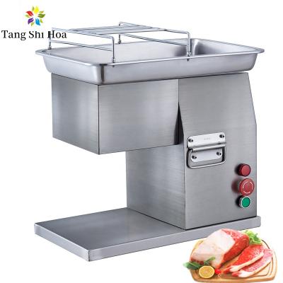 Chine bande de viande de l'acier inoxydable 220V coupant la machine automatique de coupeur de viande de machine de trancheuse de viande de boeuf/poissons/porc à vendre