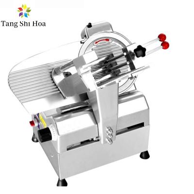 China 13 Inch Commercial Fully Automatic Meat Slicer Stainless Steel Frozen Meat Roll Slicer for sale