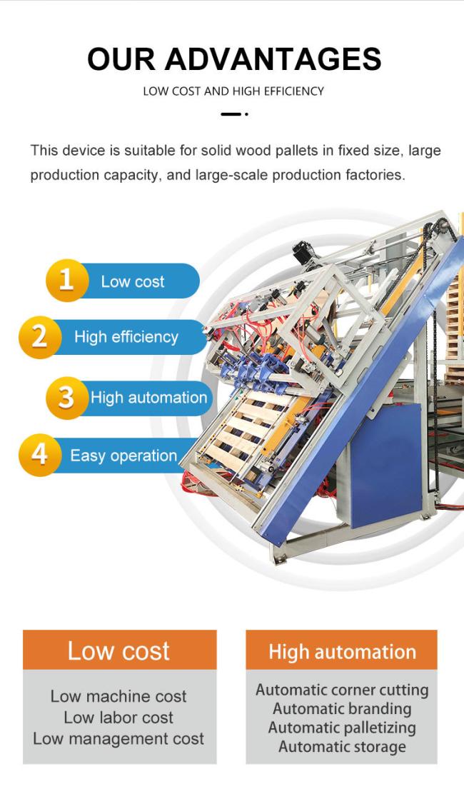 Advantages of Using a Wooden Pallet Nailing Machine