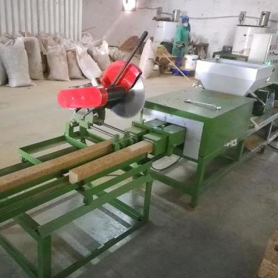 China Hot Press Wood Pallet Feet Sawdust Block Machine for sale