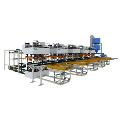 China Cadena de producción de máquina de la plataforma de Presswood y máquina de madera de la plataforma en venta