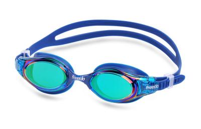 Chine Lunettes antibuée reflétées de natation de protection UV de lunettes, lunettes teintées unisexes de bain à vendre