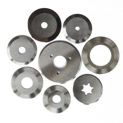 China Circular Tungsten Carbide Disc Finished For Cutting Paper Film And Copper Sheet for sale