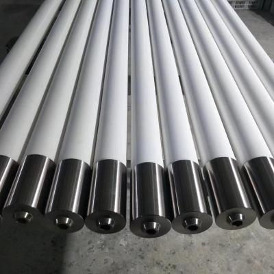 China industrial Ceramic rollers for the glass tempering and processing kiln oven for sale