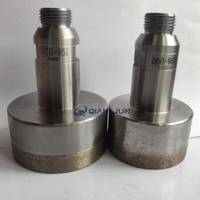 China High Quality Sintered Drilling Tool Core Diamond Drill Bits 70 mm Thread Shank Diamond for sale