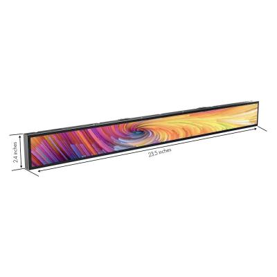 China 23.1 Inch Stretch LCD Screen Ultrawide Monitor 3840x1080 for sale