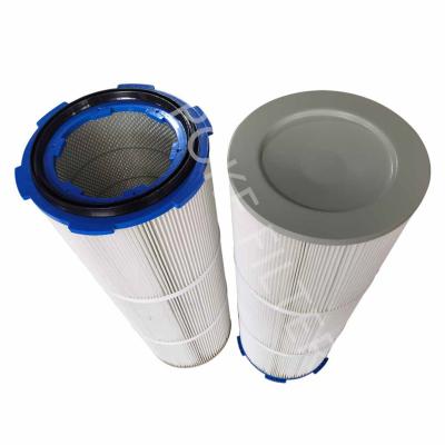 China Quick Removal Dust Filter Cartridge Dust Collector Filter 50 micron 6Ear for sale