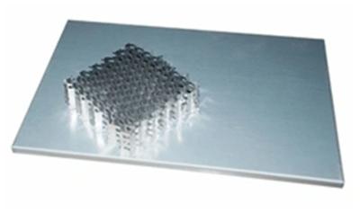 China High Strength 18mm thick Aluminium Sandwich Sheet / SGS Honeycomb Building Panels for sale
