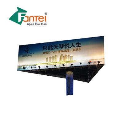 China Laminated Film PVC Outdoor Banners 440gsm Outdoor Waterproof Banners for sale