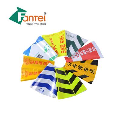 China Traffic Reflective Flex Banner A4 , PVC Safety Reflective Material for sale
