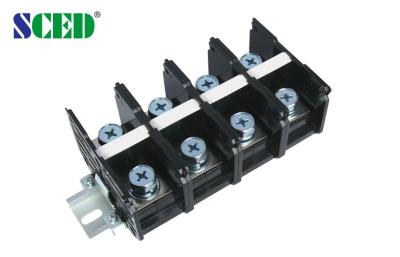 China 200A 600V High Current Rail Terminal Connectors , 24P Power Terminal Block 36.00mm Pitch for sale