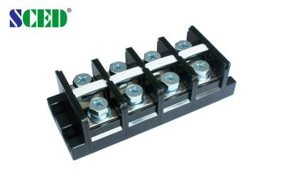 China Black High Current PCB Terminal Block Connector 36.00mm Pitch 600V 240A for sale
