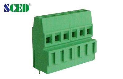 China 300V 10 Amp PCB Terminal Block , Pitch 5.08mm Power Wire Terminals Block for sale