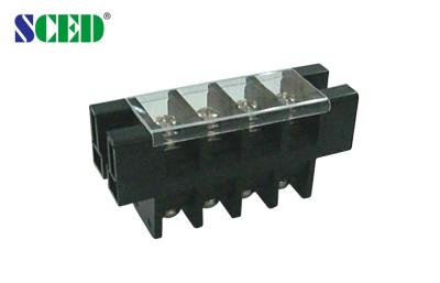 China 16.0mm Pitch Perforation Through Panel Terminal Block Connector 600V 75A for sale
