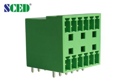 China 3.81mm Pluggable Terminal Block Connector , Male Sockets Plug In Terminal Blocks for sale