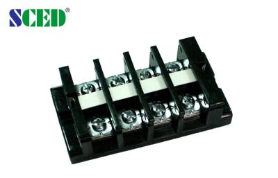 China 19.00mm Panel Mount High Current Terminal Block pluggable 600V 60A for sale