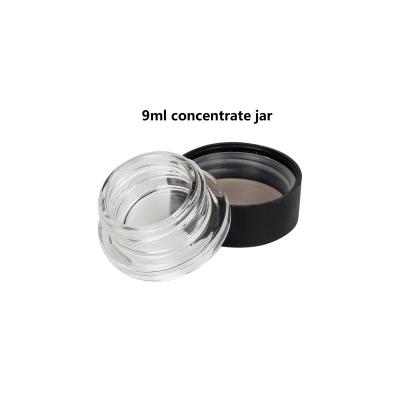 China White Black Clear Dab Container Concentrate  Jars 9ml en venta