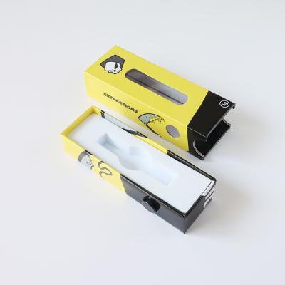 China Cartucho de vapor de cartón de color personalizado Caja de embalaje de vaporizador de 1 ml 510 en venta