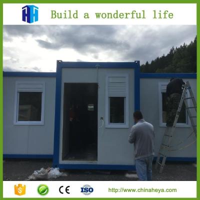 China HEYA hot sale eps or rockwool panel container camp house prefab house for sale
