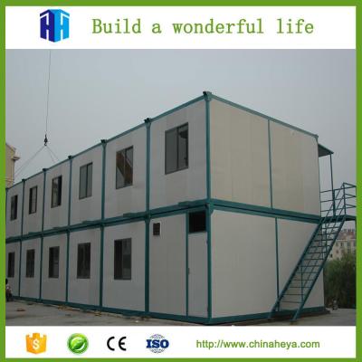 China hurricane proof prefabricated flat pack office container house construction for sale