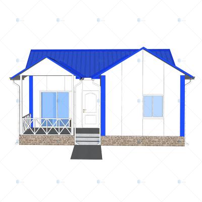 China Residential - (Heya-B01) China 1 room sandwich panel house best selling prefab cabin manufacturer for living for sale