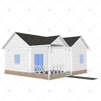 China Heya-B01-B China 1 room sandwich panel house best selling prefab hotel construction for sale for sale