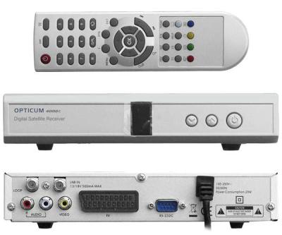 China ORTON 4000C FTA High Definition Satellite Receiver with Electronic Program Guide for sale