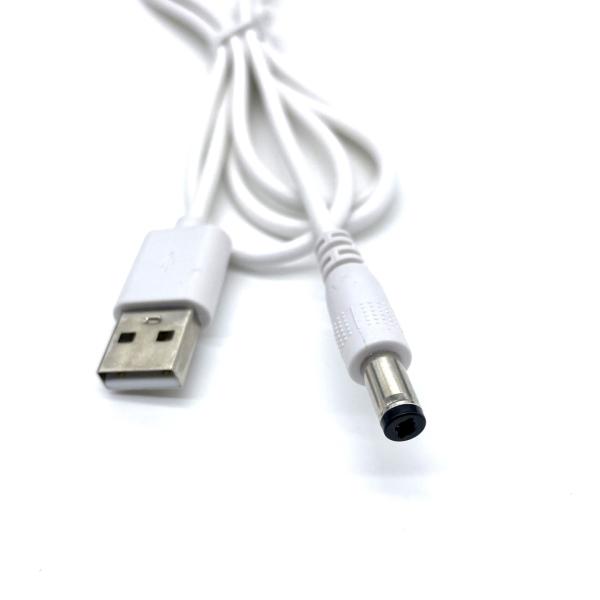Quality Male To USB-A Fast DC Charging Cable 5.5 X 2.1mm Electric Toothbrush for sale