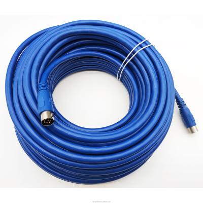 China Cables 8P DIN personalizados longitud 25M electrodoméstico AWG16-AWG28 en venta
