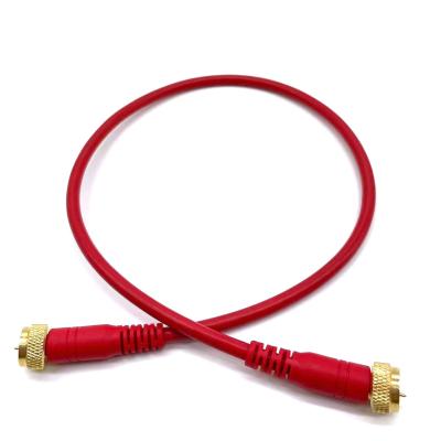China F Male To Male Connector IPEX OEM DIN Cable Assembly for sale
