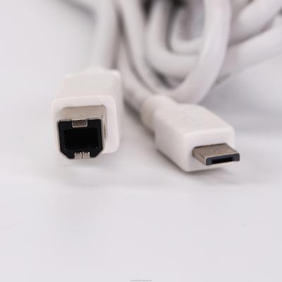 China OEM/ODM Micro USB 2.0 USB-B macho para ângulo direito Mini cabo USB cabo de carregamento rápido à venda
