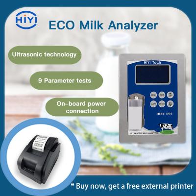 China Ultrasound Technology Eco Milk Analyser , Goat Milk Tester 5-10 Ml for sale