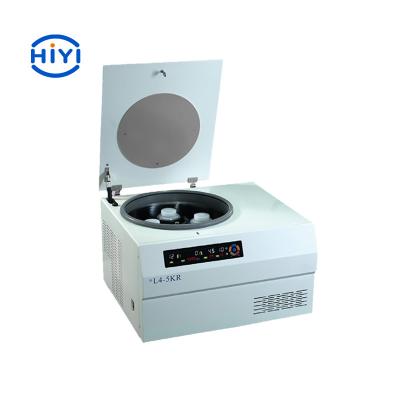 China L4-5KR RPM5500rpm Tabletop Low Speed Centrifuge RCF 5310×G LED Display Of Automatically Calculate RCF à venda
