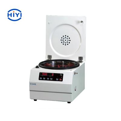 China TD4K 4000rpm Blood Card Centrifuge Small Size For Lab With Electronic Lid Lock for sale