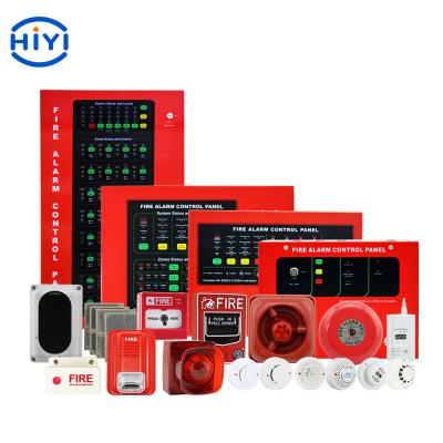 China Wireless Conventional Addressable Fire Alarm Panel LPCB CE Certification 220VAC for sale